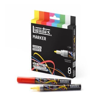 Liquitex Essential Markers 2mm 8 Pack