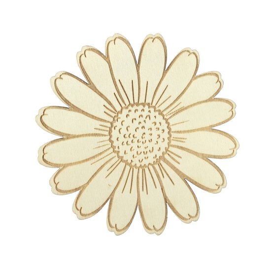 Decorate Your Own Flower and Tree Wooden Shapes 9 Pack image number 4