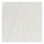 Hayfield White Bonus Aran Yarn 400g (807) image number 2