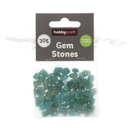 Lime Green Gem Stones 30g image number 3