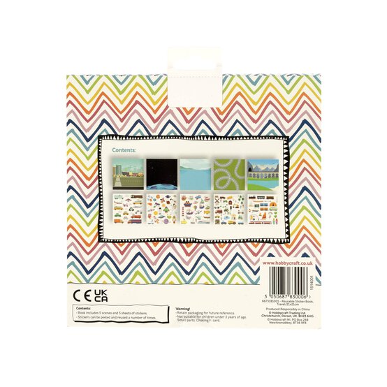 Travel Reusable Sticker Book image number 7