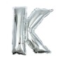Silver Foil Letter K Balloon image number 1