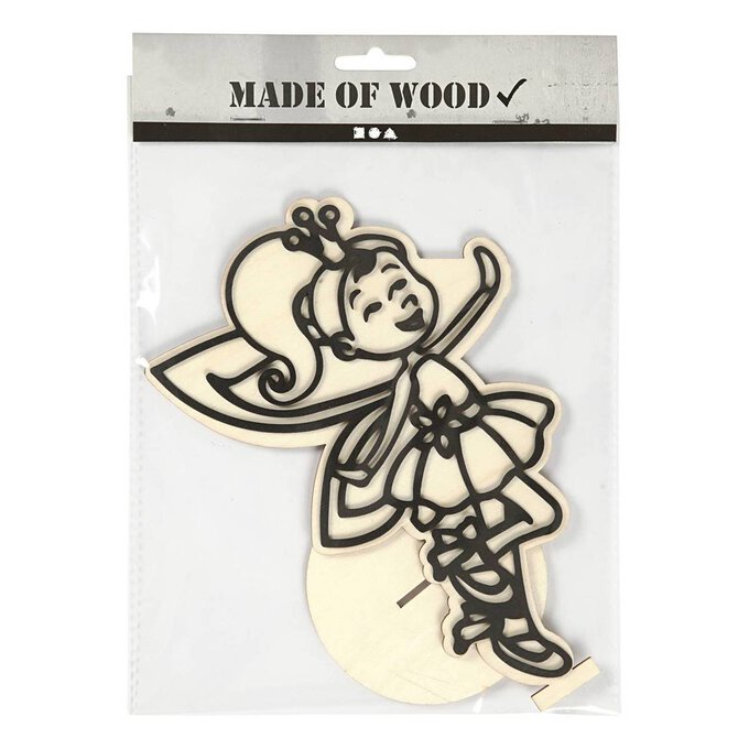 Decorate Your Own Fairy Wooden Shape image number 1