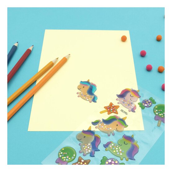 Baby Unicorn Gel Stickers image number 2