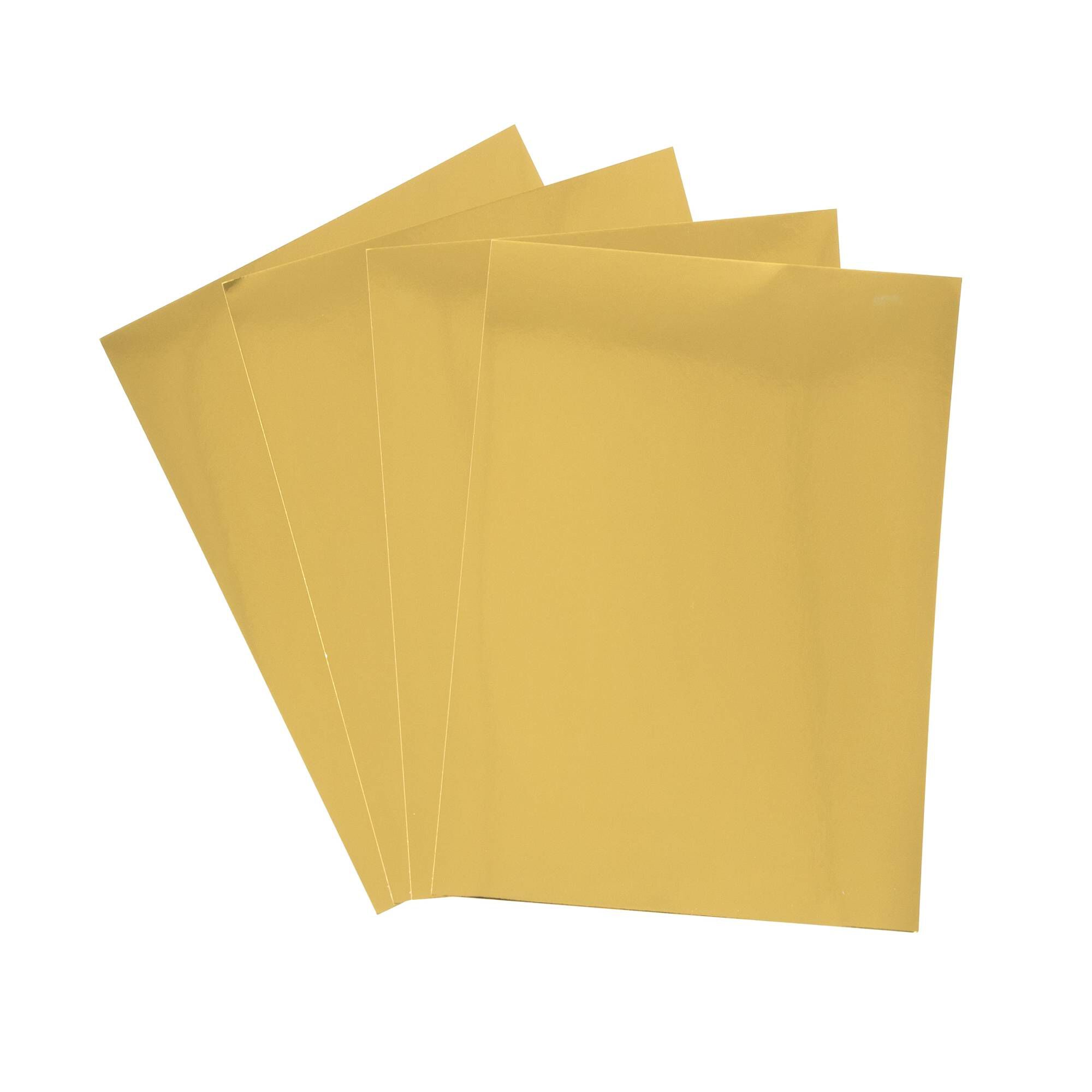 Gold Foil Paper Pad A4 16 Pack Hobbycraft