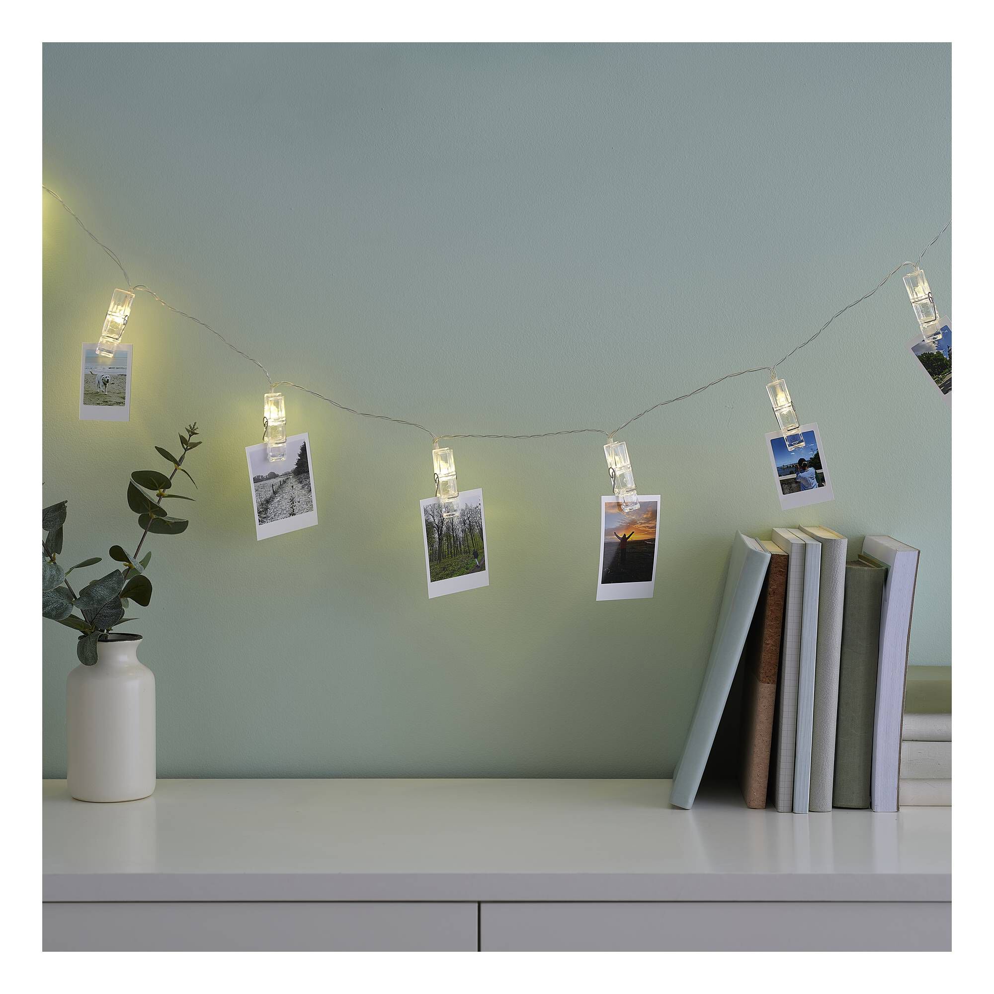 Led String Light Craft Create & Celebrate LED String Lights with Pegs 1.5m | Hobbycraft