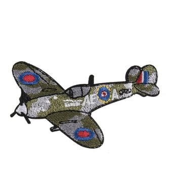 Trimits Fighter Plane Iron-On Patch