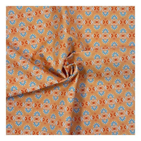 Island Haven Blazing Breeze Cotton Fabric by the Metre image number 1