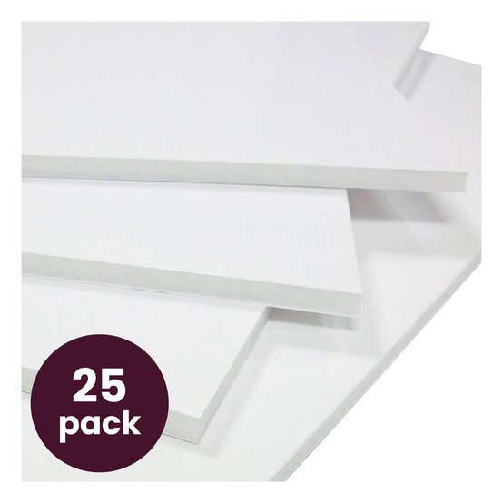 White Foam Board A1 25 Pack Bundle image number 1