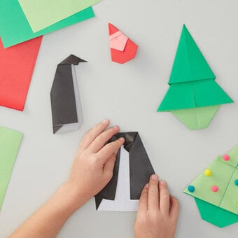 How to Make Christmas Origami