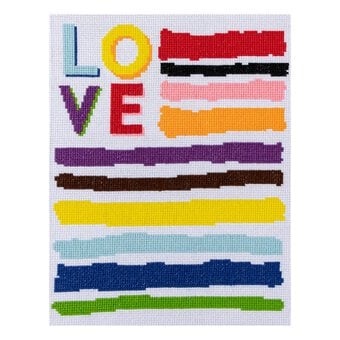 Trimits Large Love Printed Cross Stitch Kit