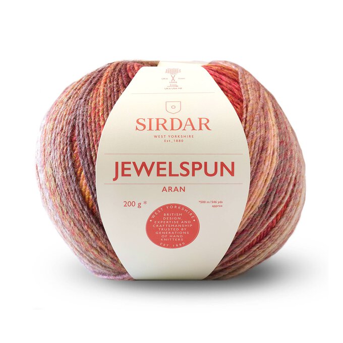 Sirdar Sunstone Amber Jewelspun Yarn 200g image number 1
