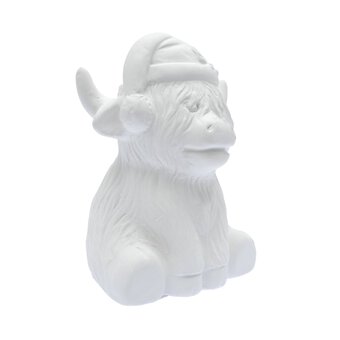 Ceramic Highland Cow 11cm