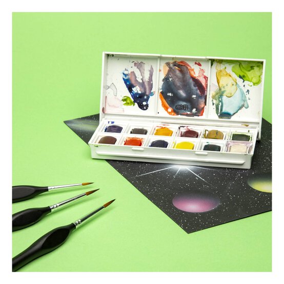 Modelcraft Fine Quality Synthetic Brush Set 6 Pack  image number 2