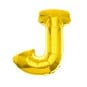 Extra Large Gold Foil Letter J Balloon image number 1