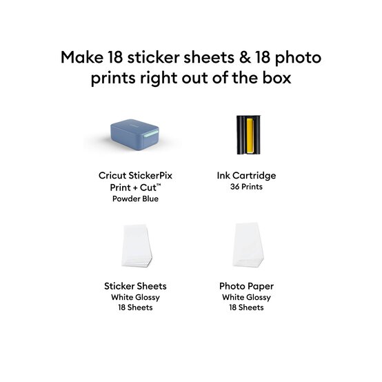 Cricut StickerPix Print + Cut Essential Bundle image number 4