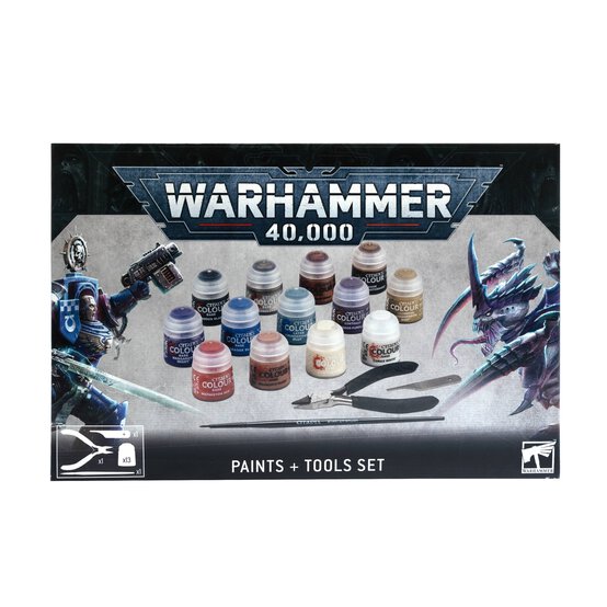 Warhammer 40,000 Paint and Tools Set image number 6