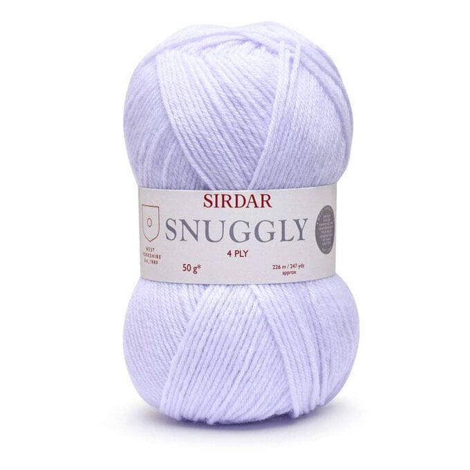 Sirdar Lilac Snuggly 4 Ply Yarn 50g image number 1