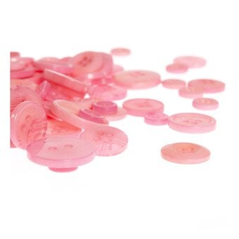 Pink Buttons Pack 50g image number 2