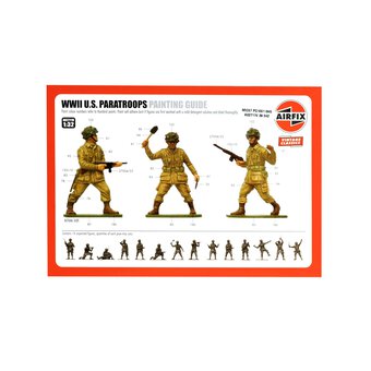Airfix WWII U.S. Paratroops Model Kit 1:32