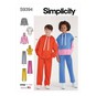 Simplicity Kids&rsquo; Sportswear Sewing Pattern S9394 (XS-XL) image number 1