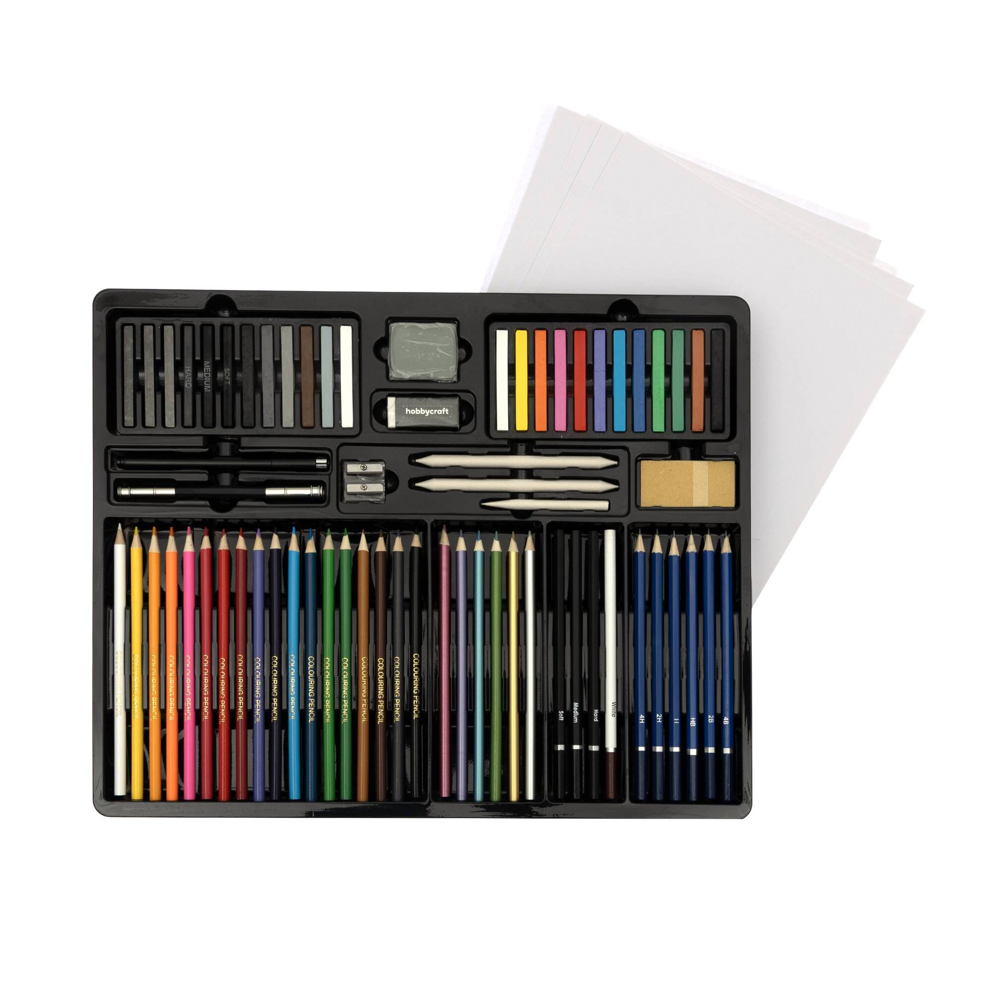 Drawing and Sketching Set 101 Pieces | Hobbycraft