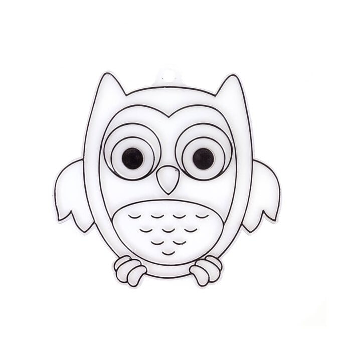 Owl Plastic Suncatcher image number 1