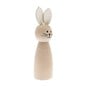 Wooden Bunny with Ears 12cm image number 4