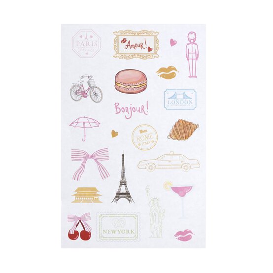 Bon Voyage Paper Stickers image number 1