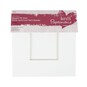 Papermania White Square Aperture Cards and Envelopes 5 x 5 Inches 10 Pack image number 4
