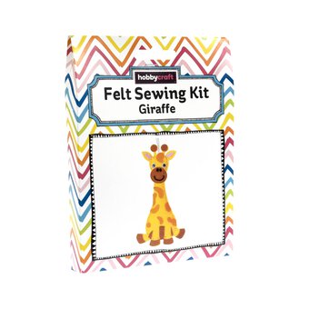 Giraffe Felt Sewing Kit