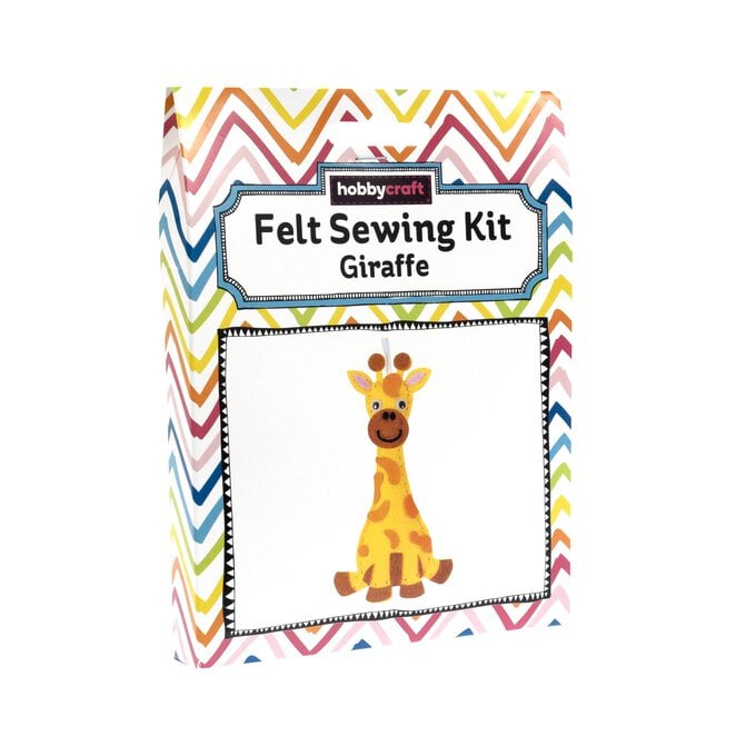 Giraffe Felt Sewing Kit image number 1