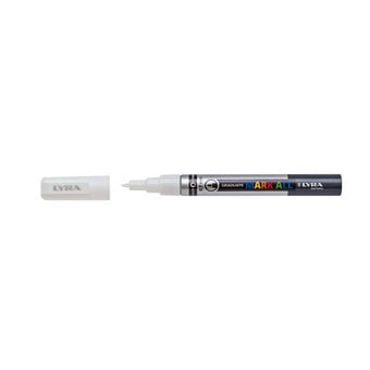 Lyra Graduate Mark All White Marker 0.7mm