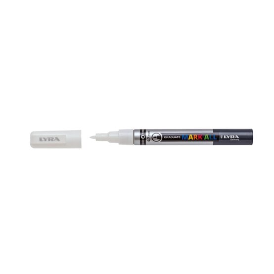 Lyra Graduate Mark All White Marker 0.7mm image number 2