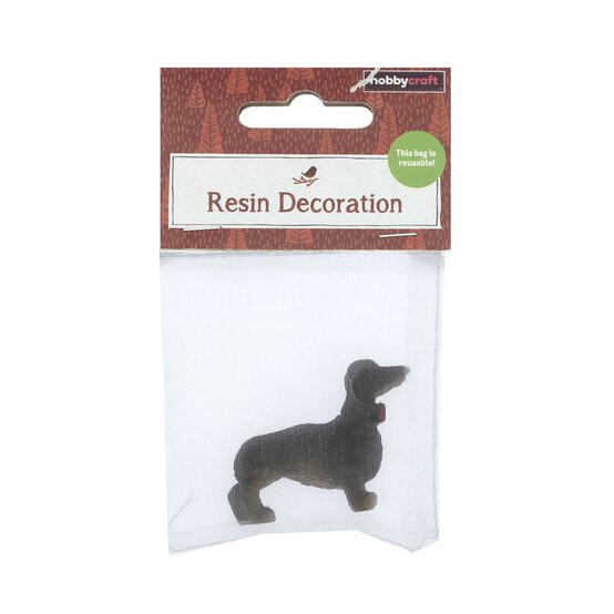 Resin Sausage Dog 4cm image number 3