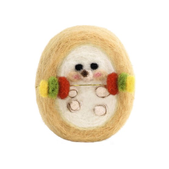 Fitness Hedgehog Felting Kit image number 2