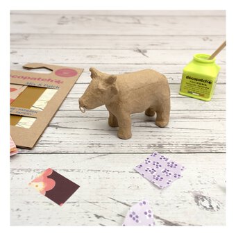 Decopatch Cow with Ring 12.5cm