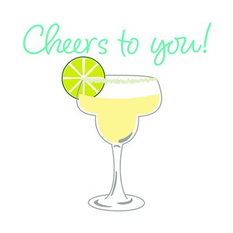 Mini Cheers to You Embroidery Kit