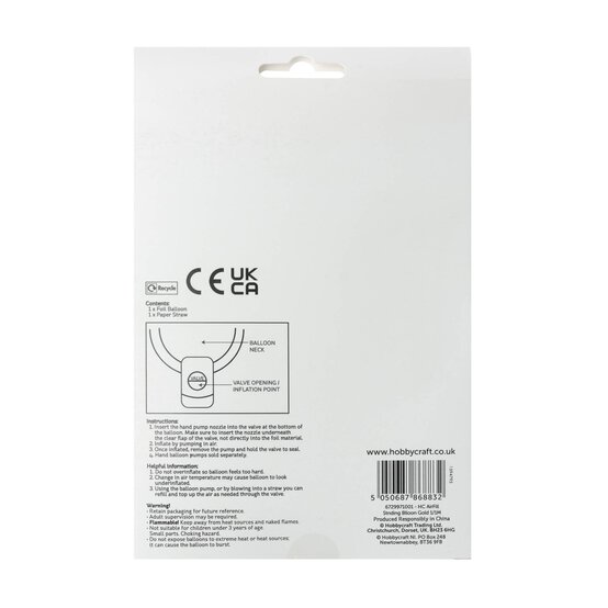 Standing Gold Number 1 Balloon 1m image number 5