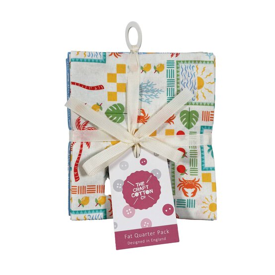 Solar Jungle Cotton Fat Quarters 4 Pack image number 2