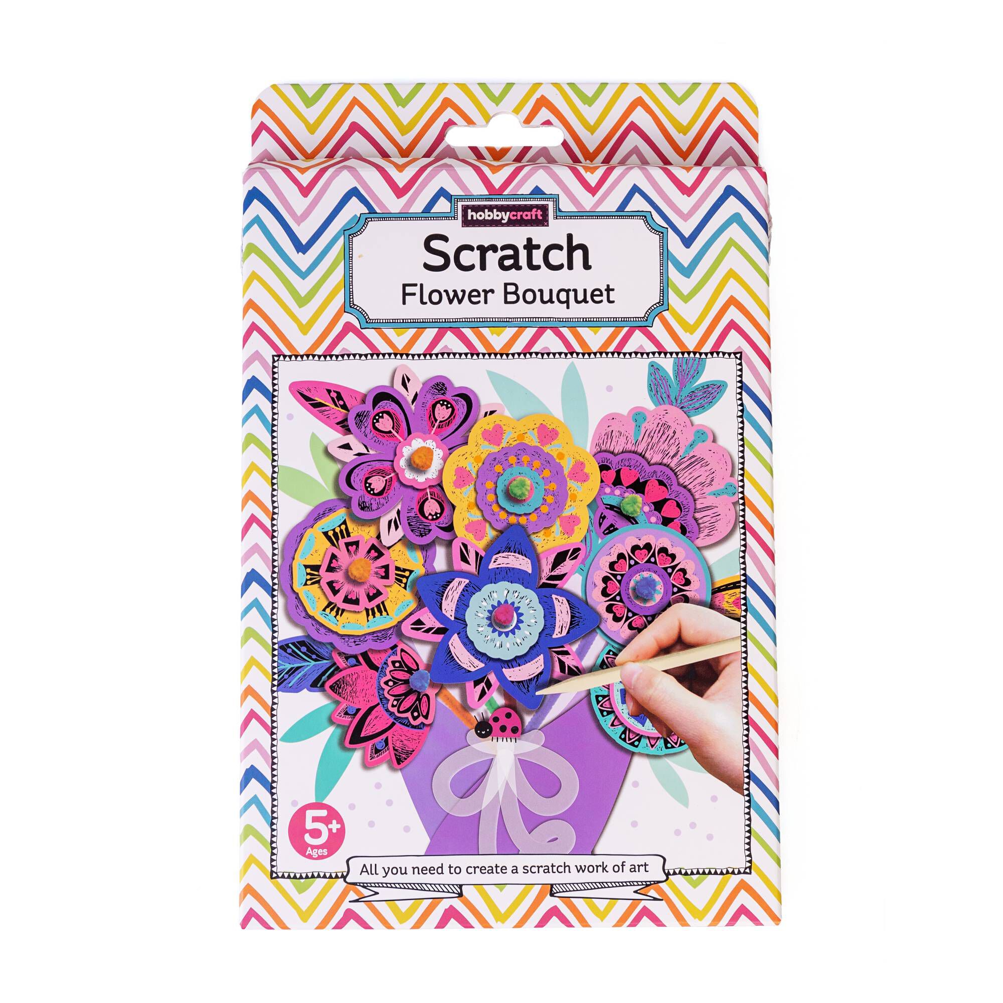 Scratch Flower Bouquet Kit Hobbycraft