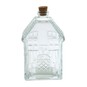 Glass Gingerbread House Jar with Cork image number 2