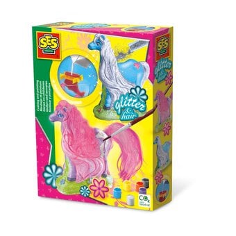 SES Creative Horse with Mane Cast and Paint Set