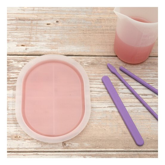 Oval Tray Resin Mould   image number 2