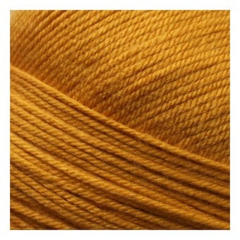 Women's Institute Mustard Soft and Smooth Aran Yarn 400g