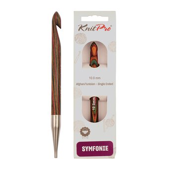 KnitPro Symfonie Crochet Hook 10mm x 15cm 