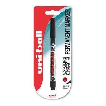 Uni-ball PNA-125 Black Super Ink Marker Pen