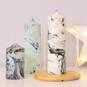 How to Make Marbled Candles image number 1