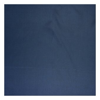 Navy Taffeta Anti-Static Lining Fabric by the Metre