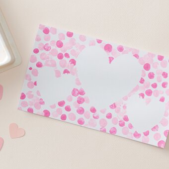 How to Make a Kid's Valentine's Day Fingerprint Card